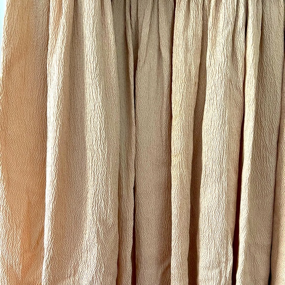 Balenciaga Peach Babydoll Silk Dress - Picture 5 of 7